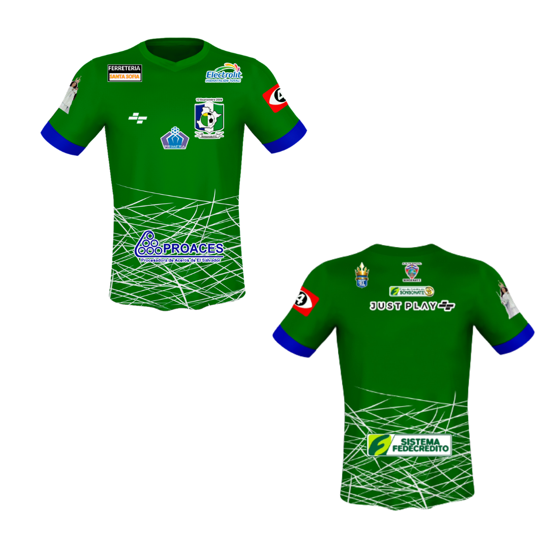 Pro Elite – Sonsonate F.C. Home Jersey – Just Play
